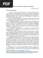 Da Teoria Do Conhecimento à Filosofia Da Linguagem