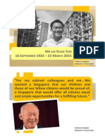 MR Lee Kuan Yew - Slides