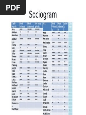 sociogram results