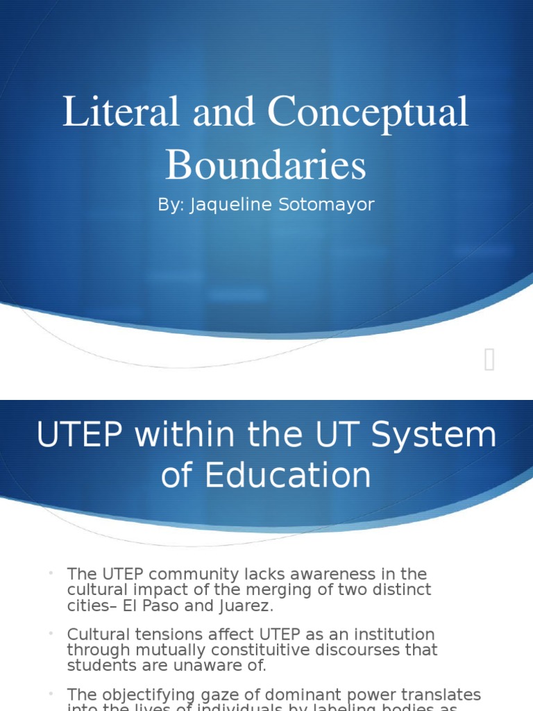 UTEP Cultural Impact and Inequality | PDF | Learning | Critical Theory