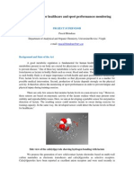 M Lactate Sensor for Healthcare and Sport Performances Monitoring P Blondeau