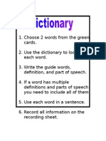 dictionary