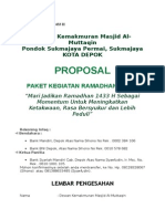 Proposal Ramadhan 1433 H