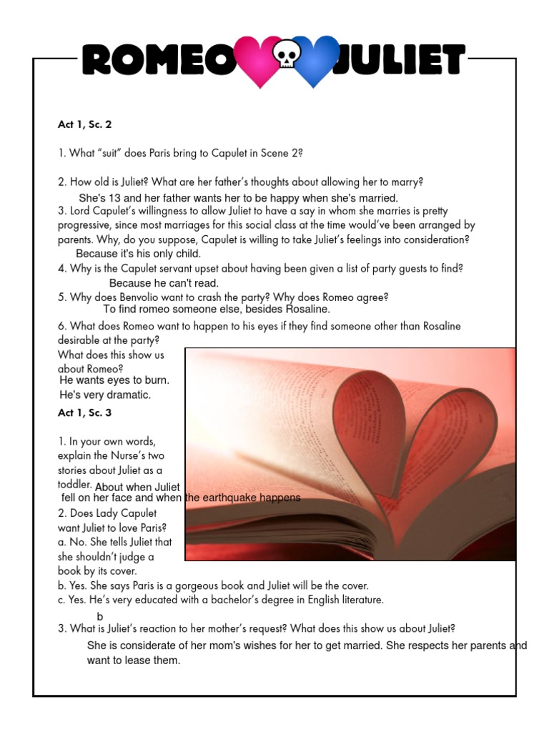 Act 1 2-1 3 | PDF | Characters In Romeo And Juliet | Romeo And Juliet