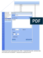 Stored Procedure Modification