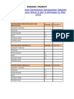 Borang Transit Pencapaian BM SK Dan SJK Mac 2015