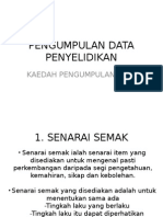 Pengumpulan Data Penyelidikan