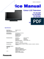 Panasonic GLP23A Chasis Schematics