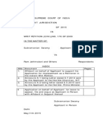 DR Swamy Petition in SC On Kaalaadhan (May 12, 2015)