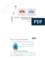 Calculo 2 - 10 Introdução Ao Estudo de Derivadas No R2