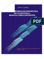 Los Problemas de Conducta en La Escuela, Manual Para El Doce