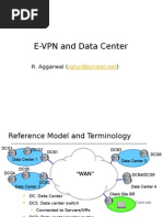 E-VPN and Data Center: R. Aggarwal