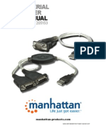 Manual USB SERIAL CONVERTER