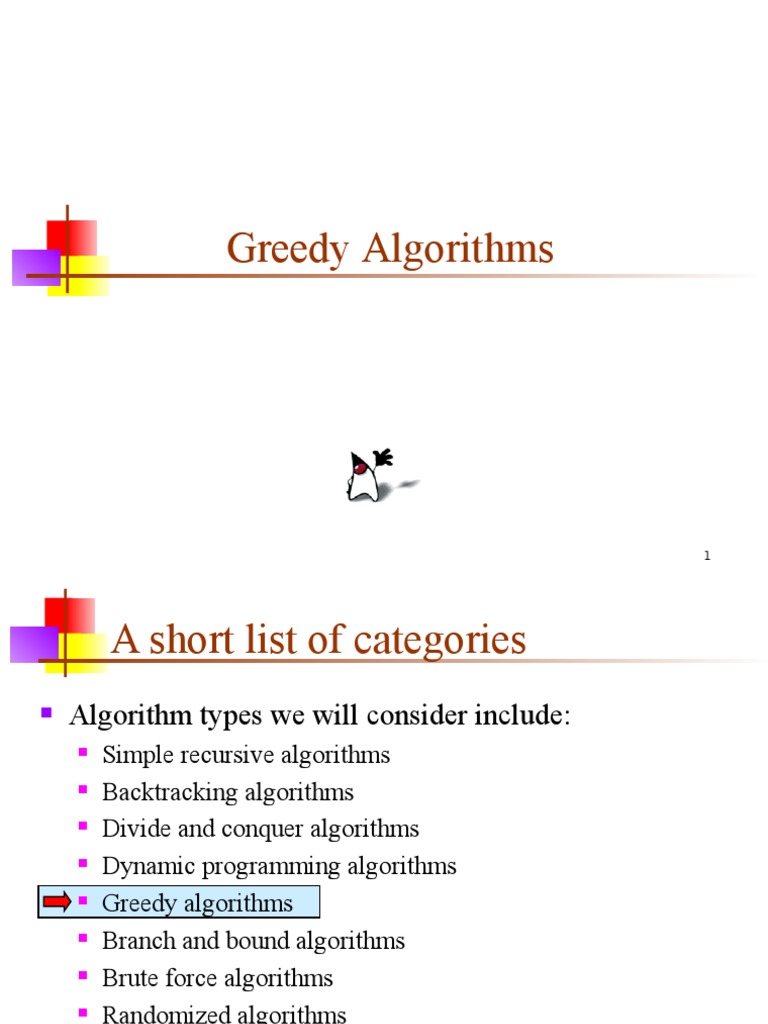 Greedy Algorithms for Optimization Problems | PDF | Science ...