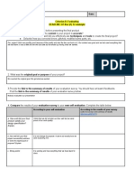 Criteriond Evaluation