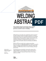 Welding Abstracts Sep 2019 | PDF | Construction | Welding