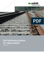 Rail Fastening Systems For Ribbed Plates: System KS