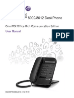 Alcatel-Lucent OmniTouch ™ 8002/8012 DeskPhone