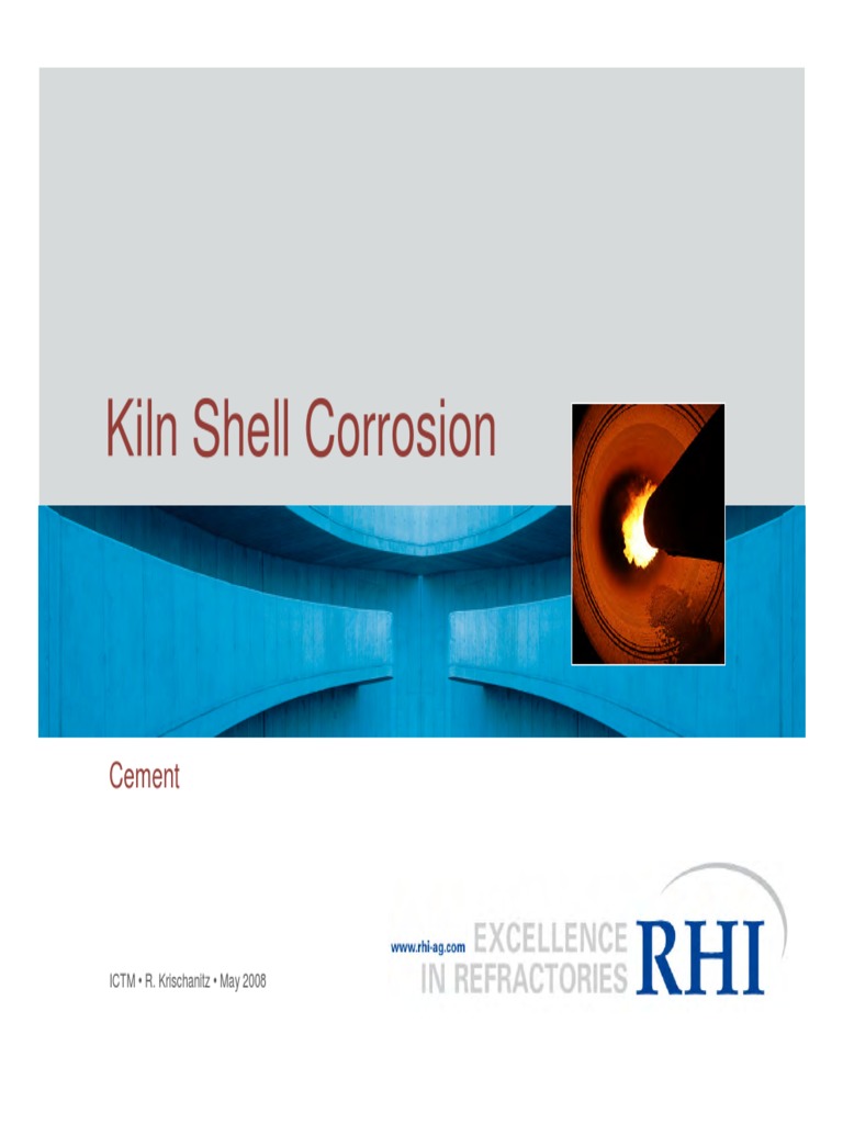 Kiln Shell Corrosion PDF | PDF | Aluminium Oxide | Corrosion