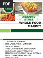 Whole Food MARKET1