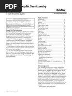 Radiography Sensitometry