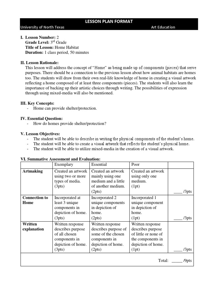 Lesson Plan 2 Revised | PDF | Lesson Plan | Educational Assessment