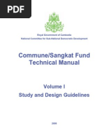 2009 NCDD CSF Technical Manual Vol I Study & Design Guidelines