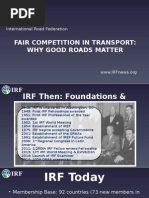 UNTRR-IRU Conference Bucharest May 2015 - IRF Presentation
