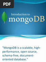 Download Introduction To MongoDB by kristina8955 SN26506063 doc pdf