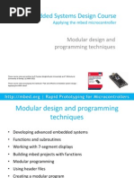 Mbed Course Notes - Modular Design