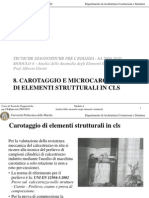 4.6 (8) Carotaggio e Microcarotaggio Di Elementi in Cls