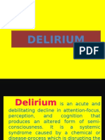 Delirium Power Point Presentation