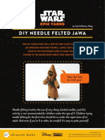 Star Wars Epic Yarns Felted Jawa How To