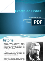 Prueba Exacta de Fisher