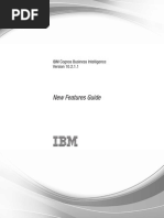 New Features Guide: IBM Cognos Business Intelligence