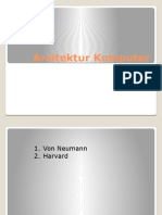 Arsitektur Von Neumann(Pertemuan1)