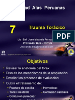 Tema 7 Trauma Toraxico en Pacientes