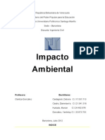 Impacto Ambiental Trabajo Listo