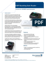 B GR 120 S Boarding Gate Reader