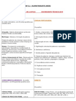 Quadro Comparativo