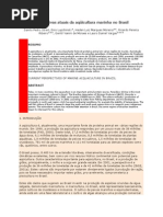 Perspectivas Atuais Da Aqüicultura Marinha No Brasil