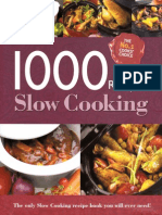 1000 Recipes Slow Cooking PDF