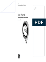 Druck DPI 104 - IS Pressure Gauge User Manual