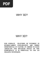 3D Seismic Data Acquisition