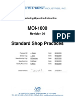 Manufacturing Operation Instruction