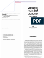 Dictionar de Mitologie Romaneasca (Cu Planse) - 2013