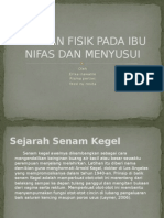 Latihan Fisik Pada Ibu Nifas Dan Menyusui