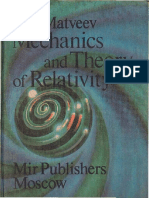 Mechanics and Theory of Relativity (A. N. Matveev (1989) )