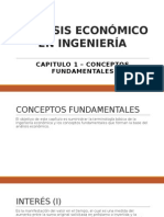 Análisis Económico en Ingeniería - Ppt Capitulo 1