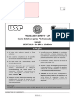 Prova Proficiencia Usp 2014 para 2015